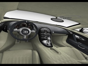 bugatti 16.4 interior view